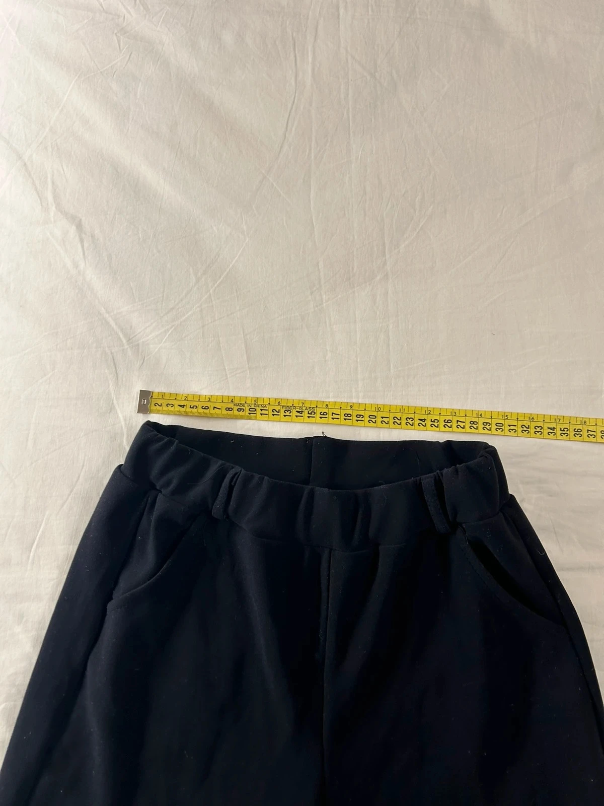 Calça de moletom preta vintage – photo 5